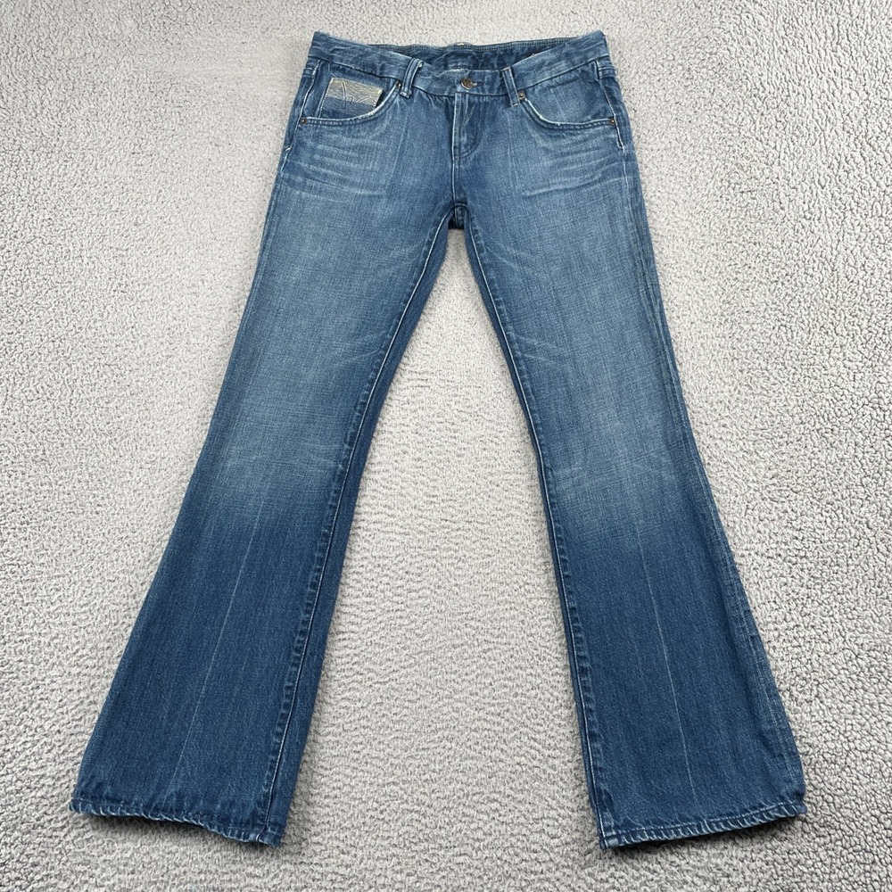 Citizens of Humanity Jeans Womens 29 Blue Kelly Flare Low Rise Denim 034-038